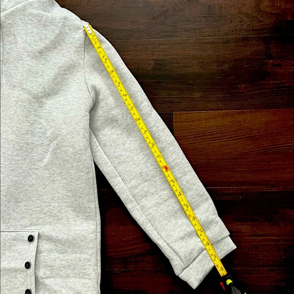 Plush zip up hoodie jacket - Picture 6 of 7